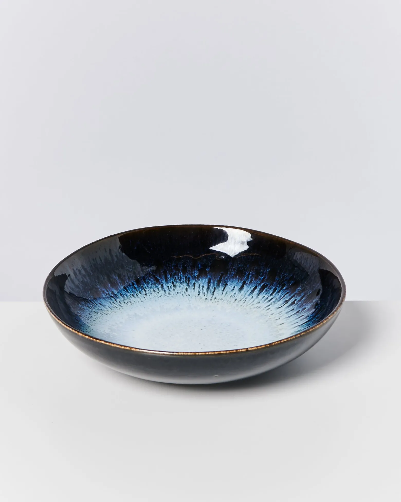 Alcachofra Geschirr-Set schwarzblau 40-teilig