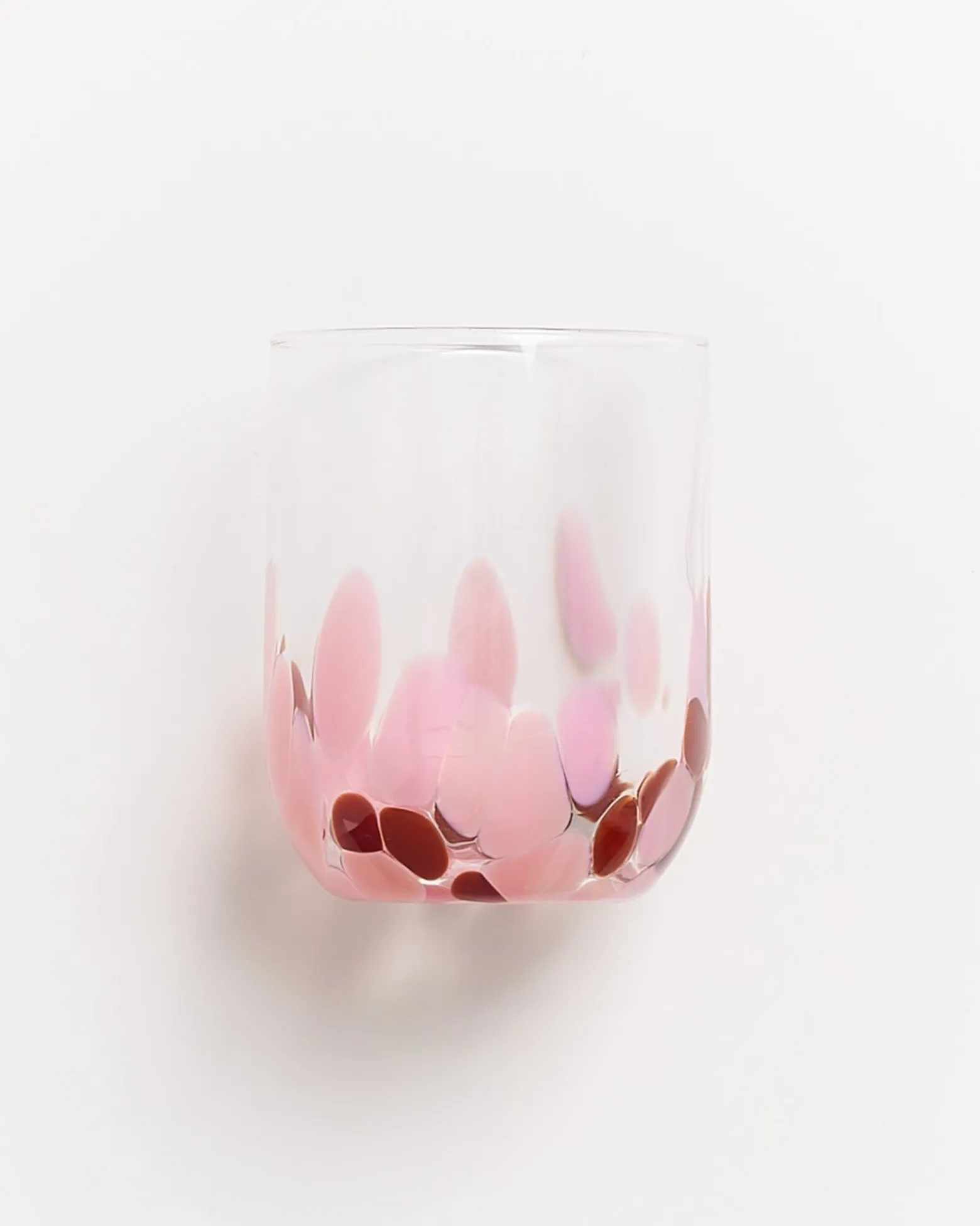 Alegria Glas groß bernstein rosa