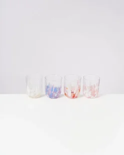 Alegria - Glass large drops lilac