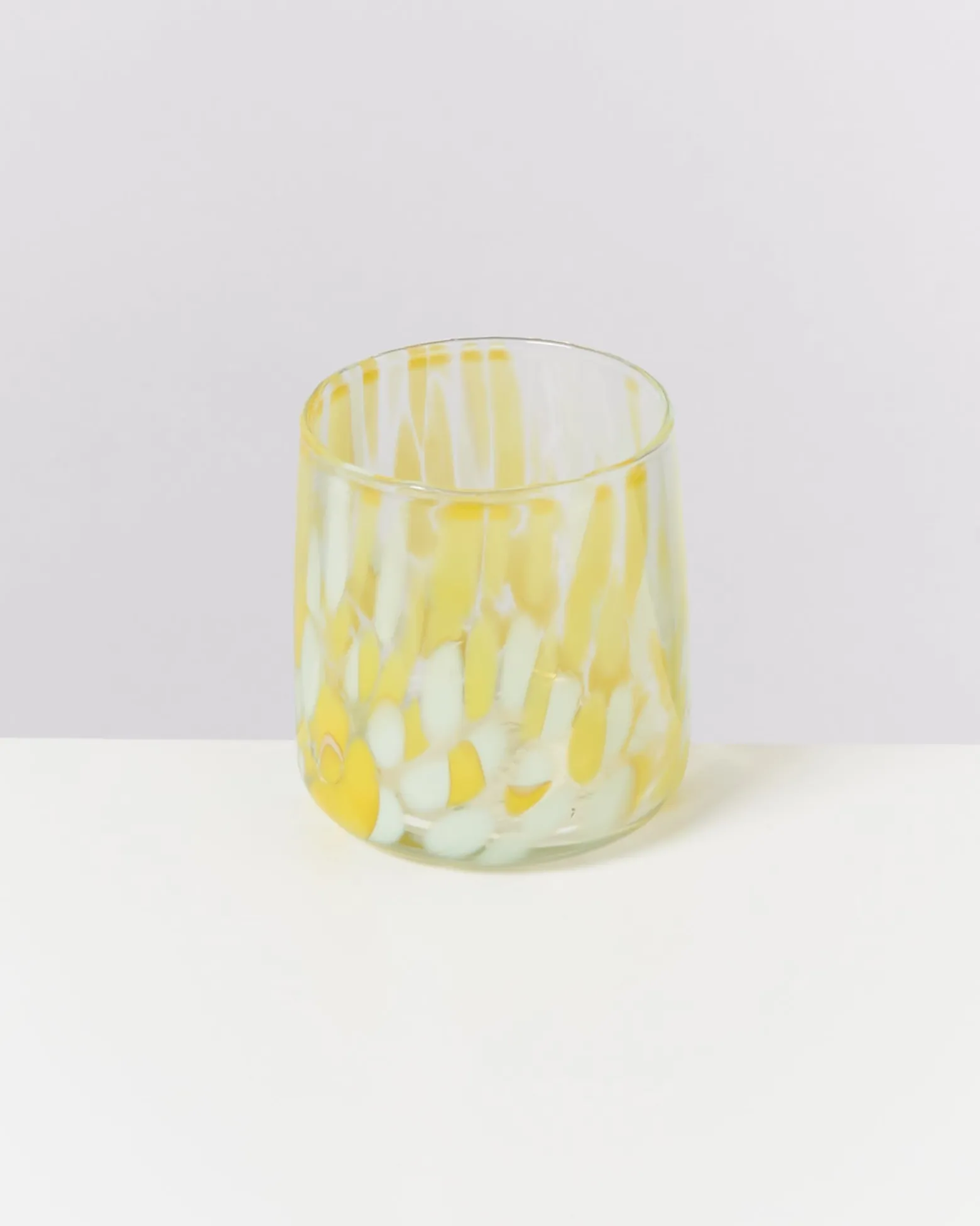 Alegria - Glass small big drops yellow