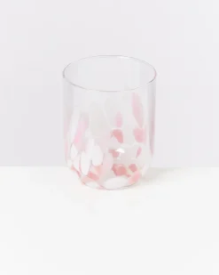 Alegria - Set of 4 glasses large drops rose