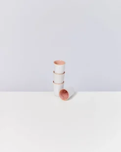Areia Espressobecher pink 4er-Set