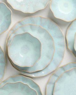 Areia Geschirr-Set shell azur 24-teilig