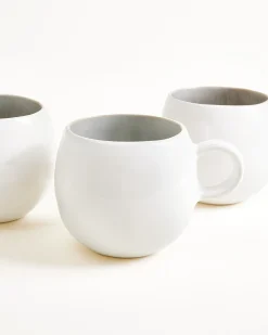 Areia - Large mug gray Set of 4