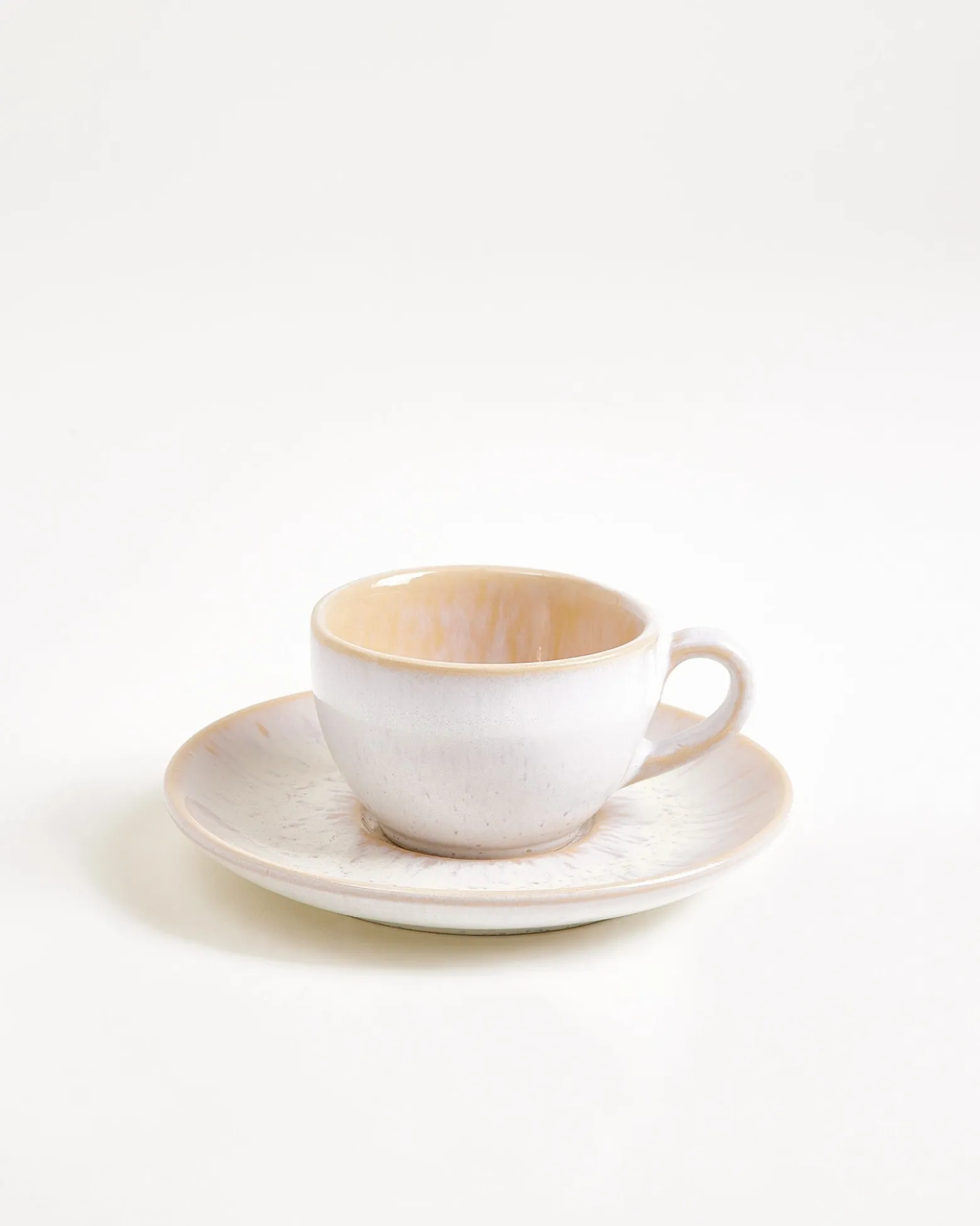 Areia 6-Piece Set Espresso Cup & Espresso Saucer classic sand