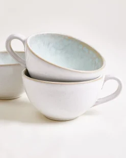 Areia 4-Piece Set Teacup & Large Saucer classic azure