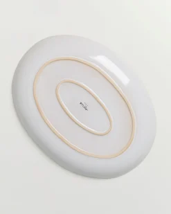 Areia Servierplatte L oval aqua