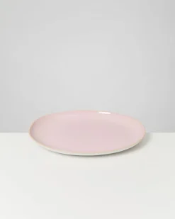 Areia Servierplatte L oval rosé