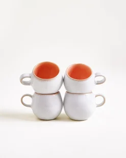 Areia - Set of 4 Espressomugs pink