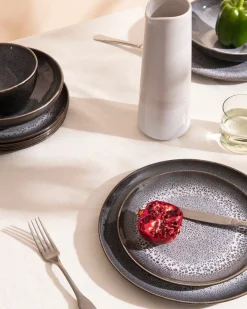 Areia - Small plate classic black