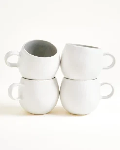 Areia Tasse groß grau 4er-Set