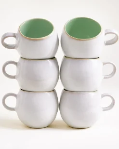 Areia Tasse groß mint 6er-Set
