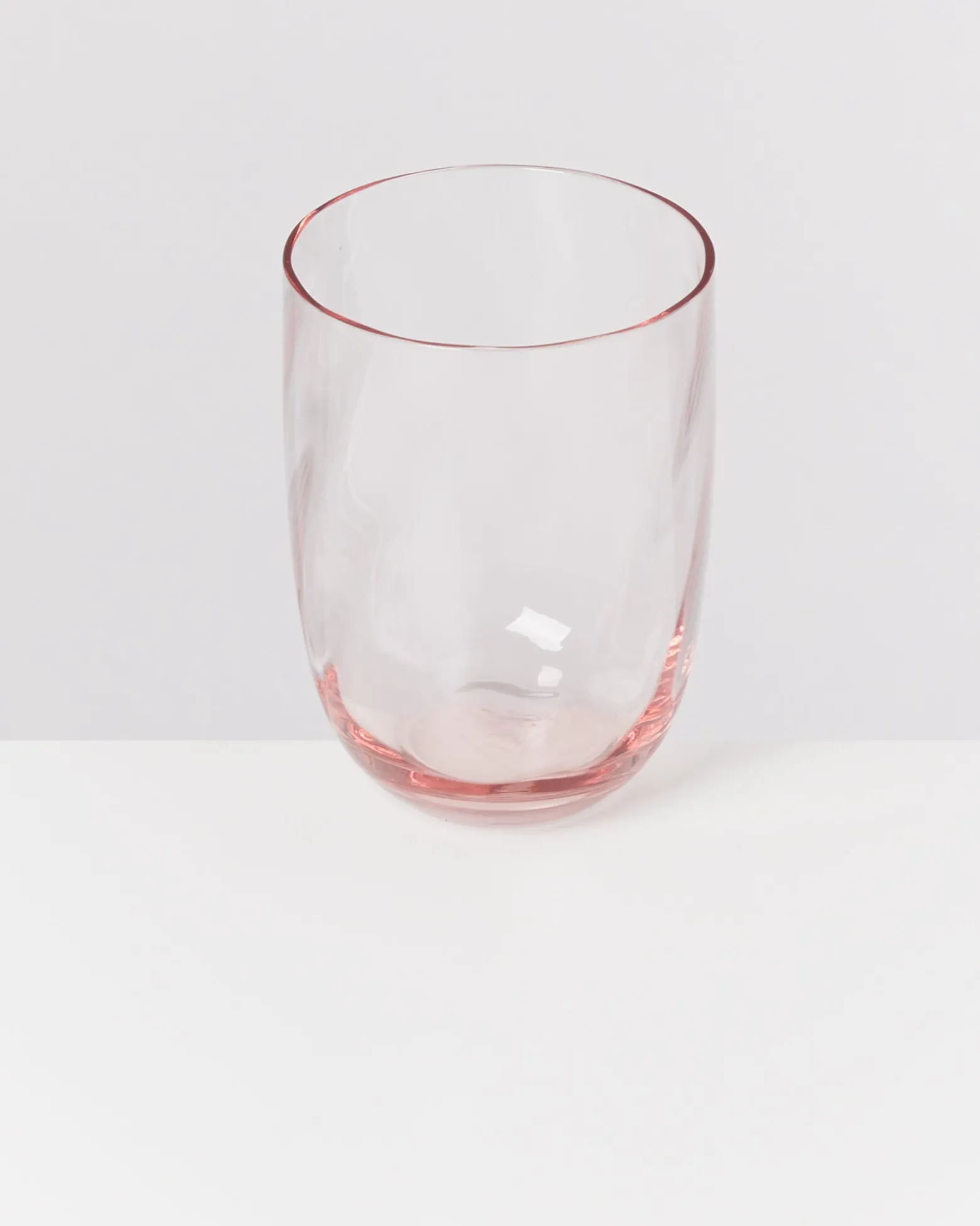 Calma Glas groß swirl rosé