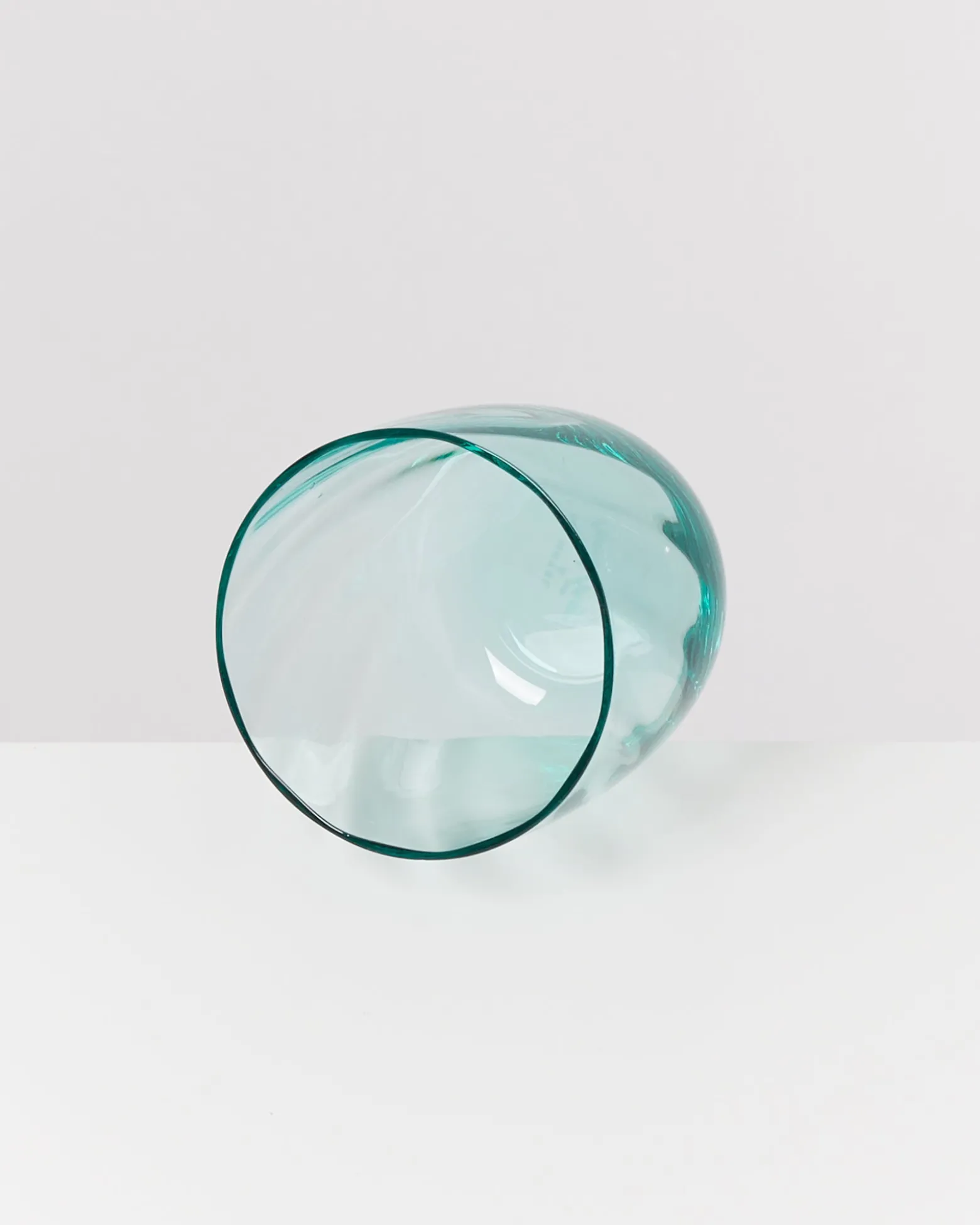 Calma Glas klein swirl grün 6er-Set