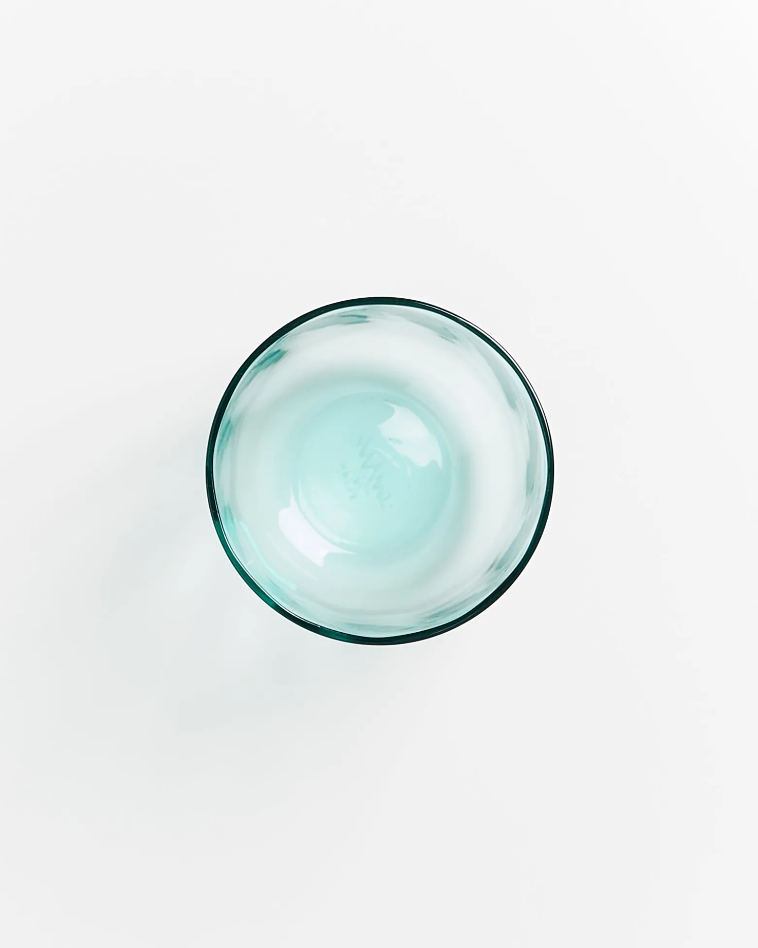 Calma - Glass large swirl green