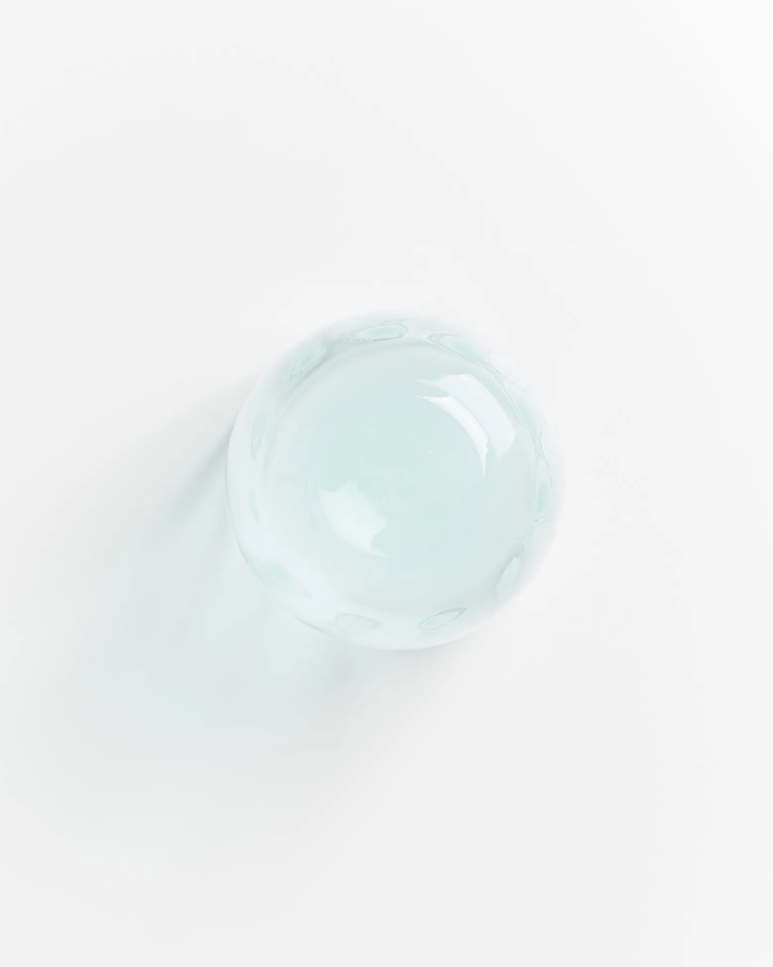 Calma - Glass large swirl green