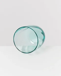 Calma - Glass small swirl green