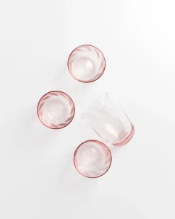 Calma set of 4 glasses large swirl rosé