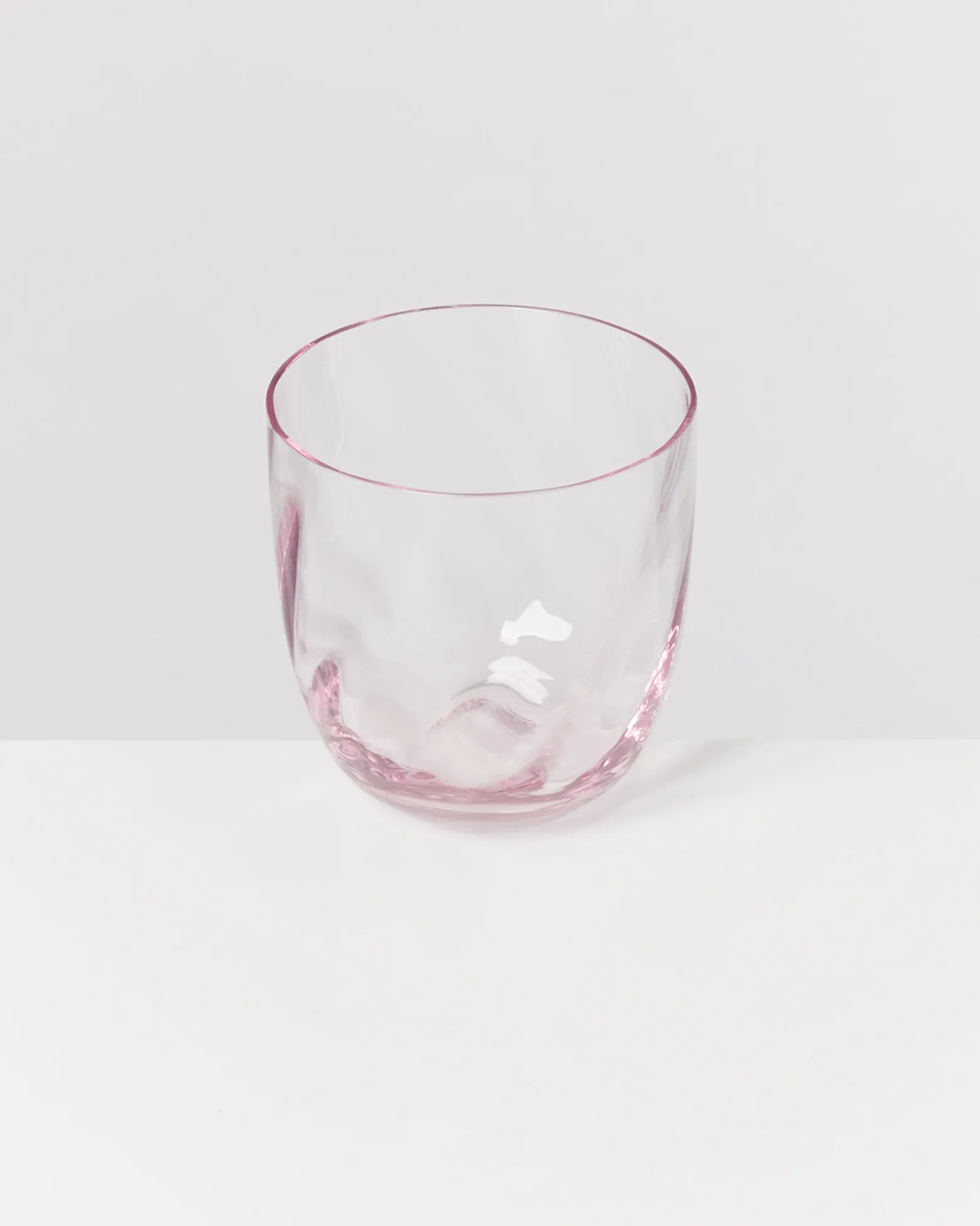 Calma - Set of 6 glass small swirl rosé