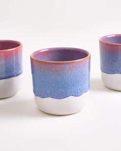 Coimbra Becher groß lila 4er-Set