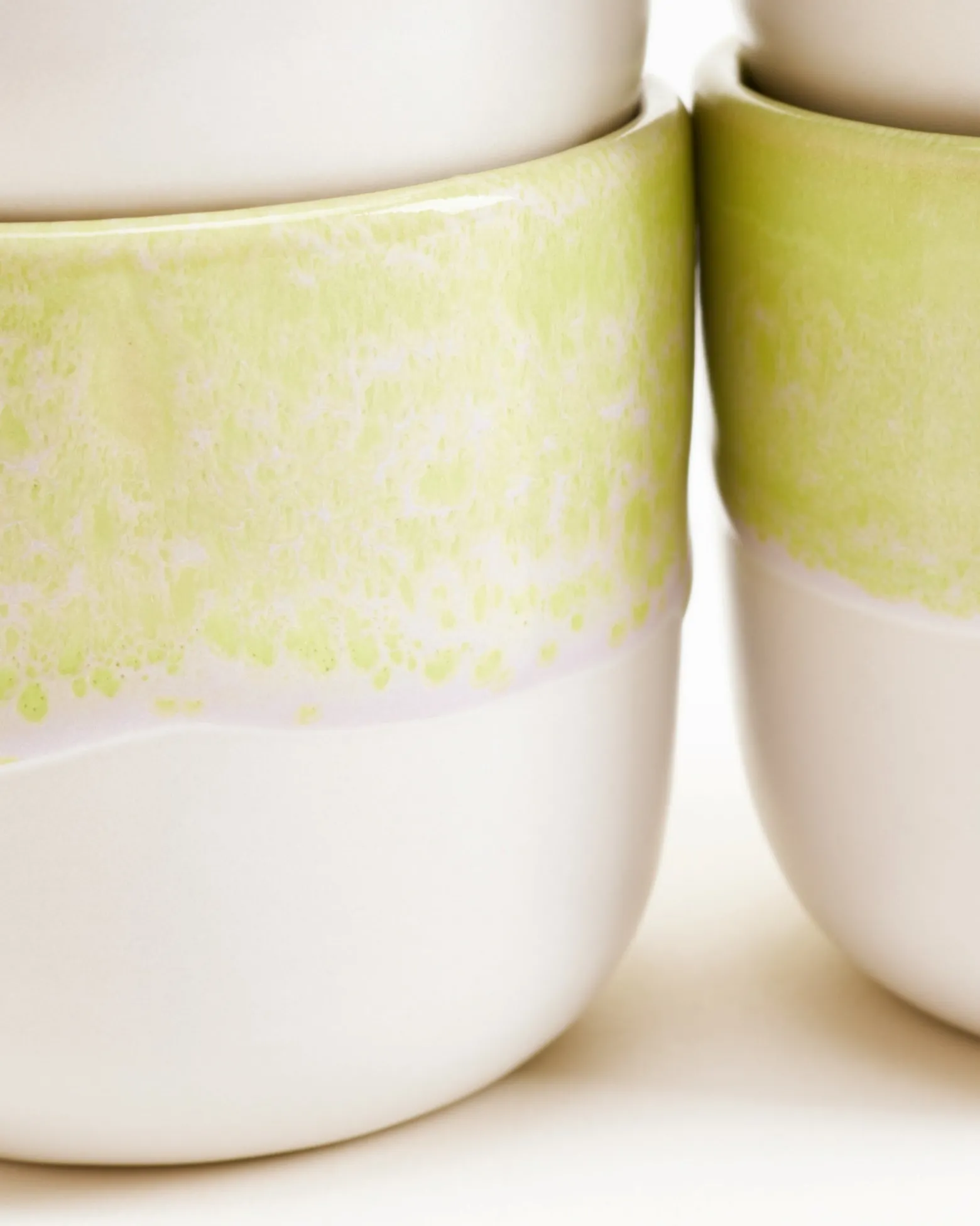 Coimbra Becher klein lime 4er-Set