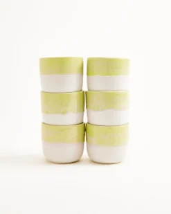 Coimbra Becher klein lime 6er-Set