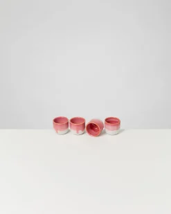 Coimbra Espressobecher pink 4er-Set