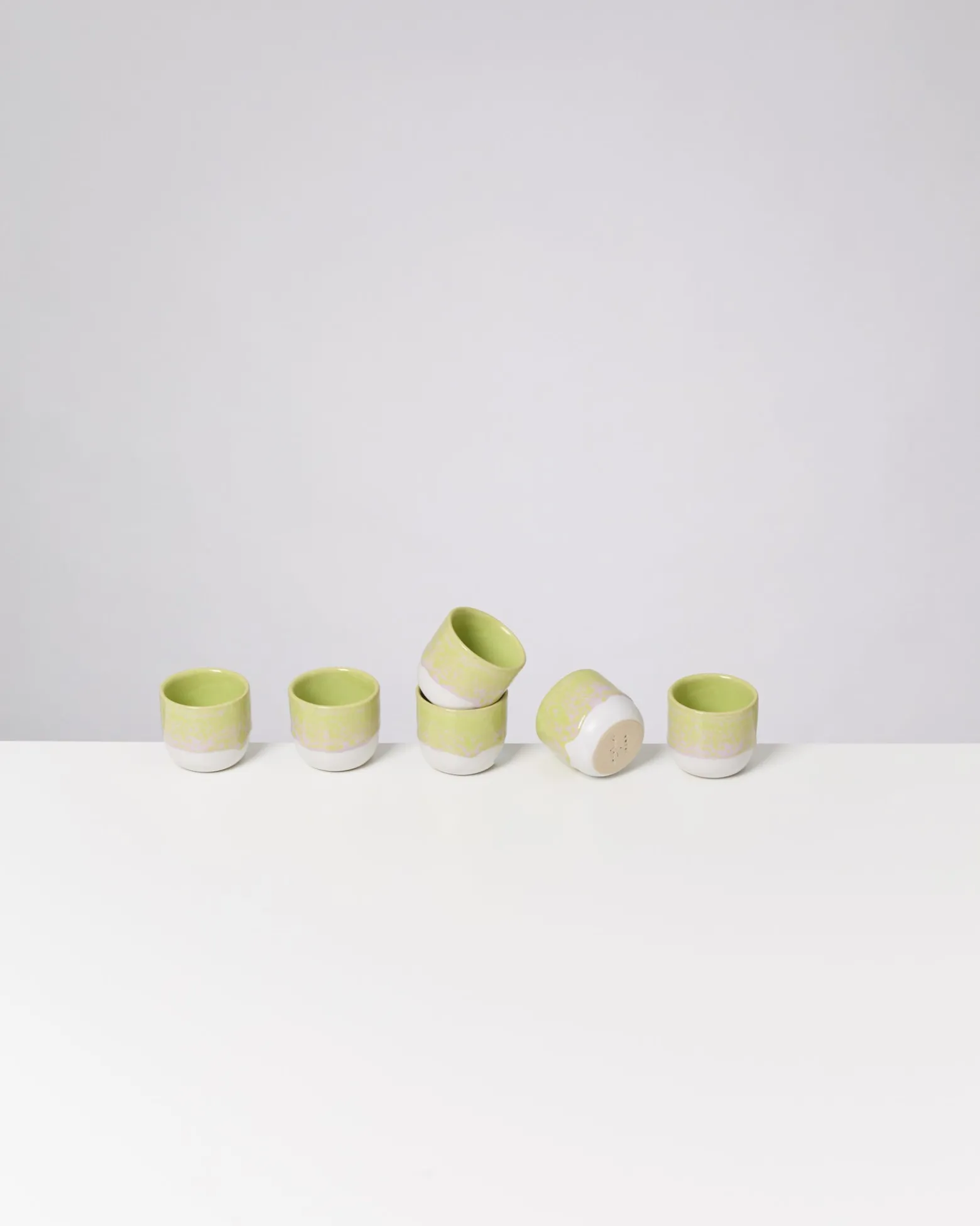 Coimbra - Espresso cup lime Set of 6