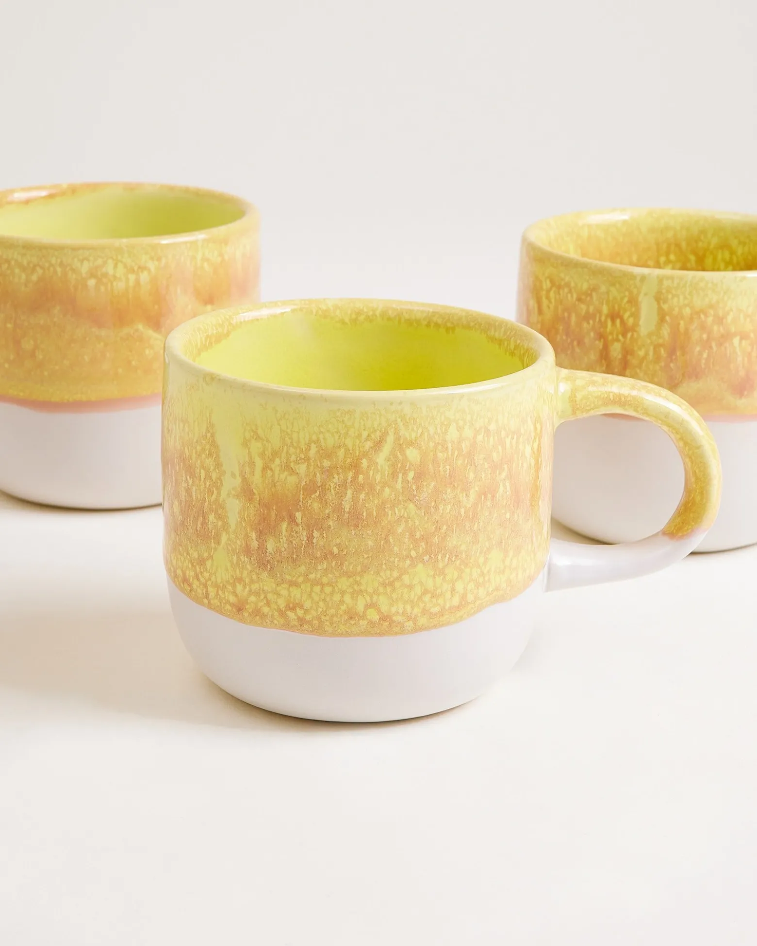 Coimbra - Large mug yellow Set of 6