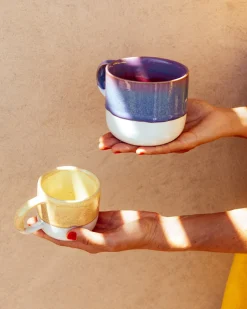 Coimbra mug small yellow
