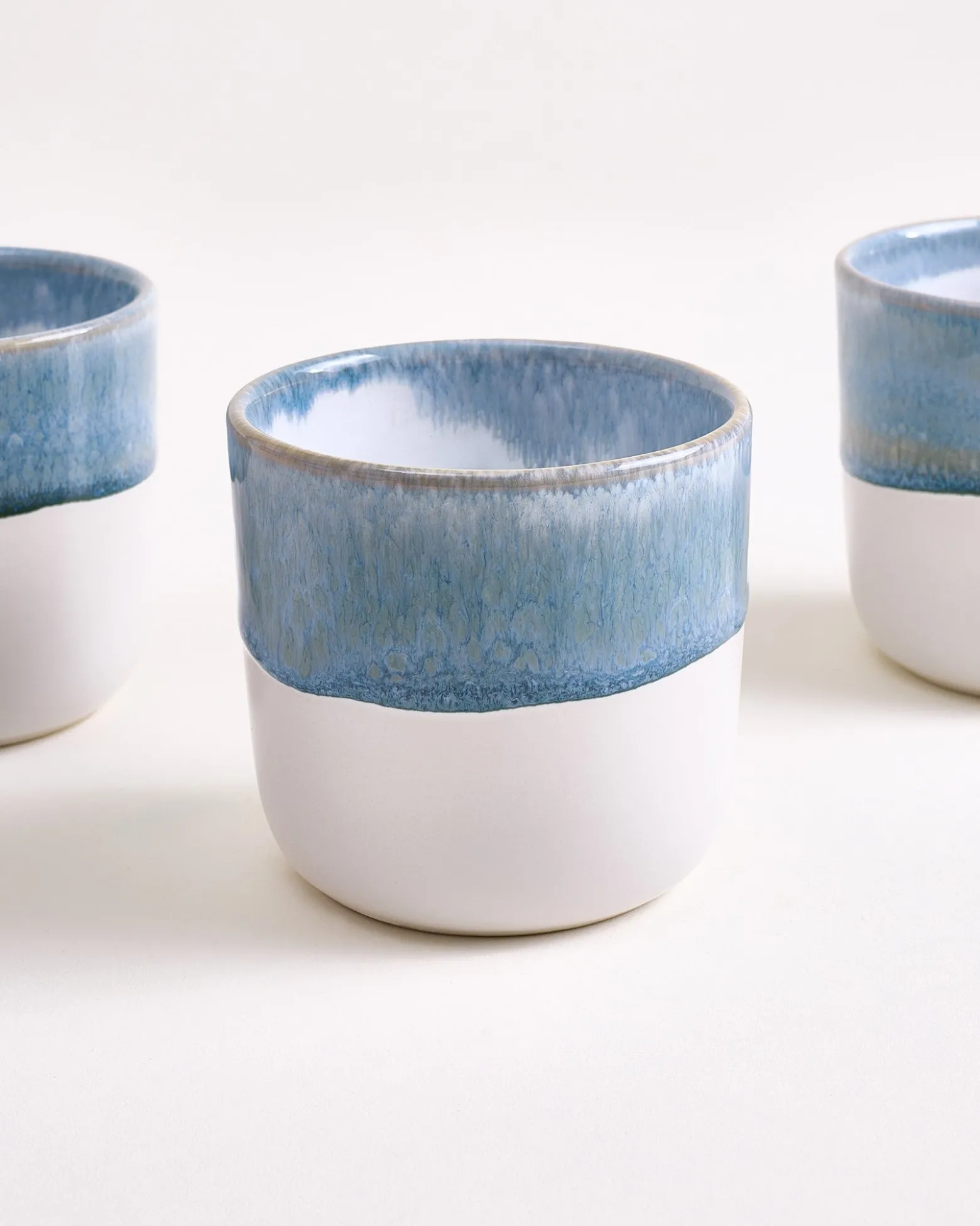 Coimbra - Set of 6 Cups large Grayblue