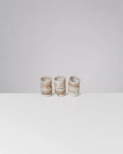 Coimbra - Set of 6 espresso cups sand