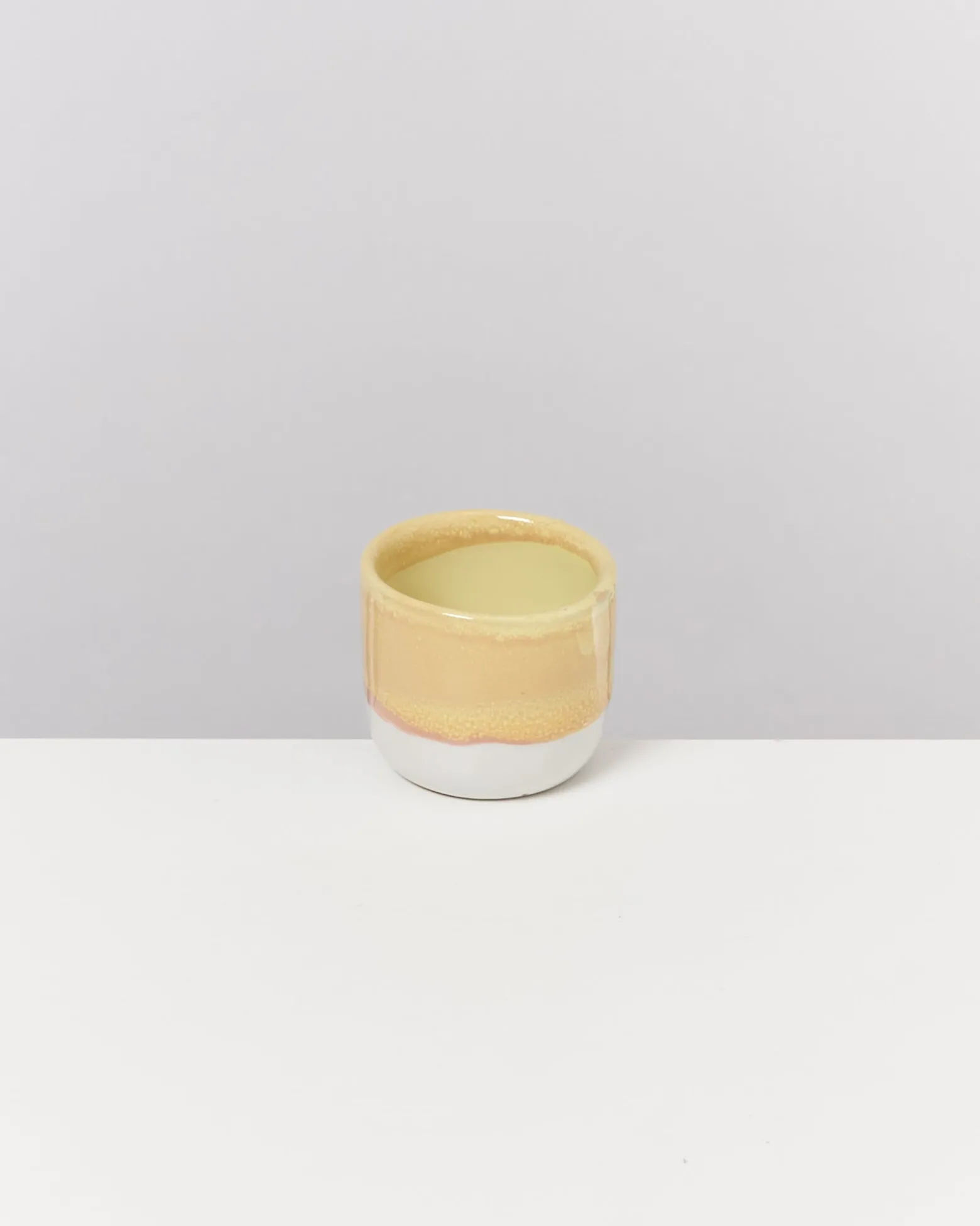 Coimbra - Set of 4 Espressocups yellow