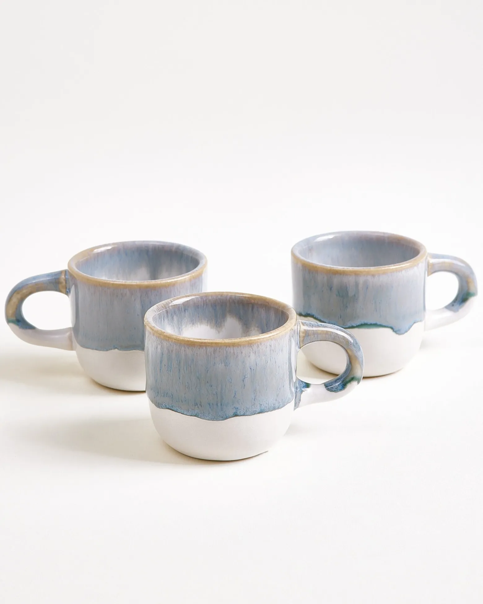 Coimbra - Set of 4 Espressomugs greyblue
