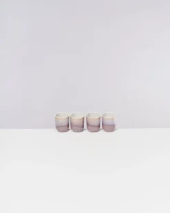 Copa Alto Espressobecher flieder 4er-Set