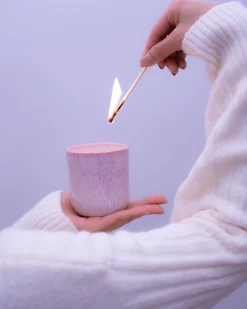 Copa Alto - Scented candle Blossom Serenade pink
