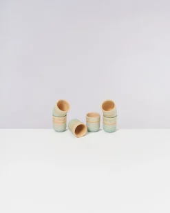 Copa Alto - Set of 6 Espressocups pastel mint