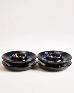 Cordoama Eierbecher dunkelblau 4er-Set