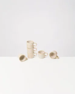 Cordoama Espressotasse classic sand 6er-Set
