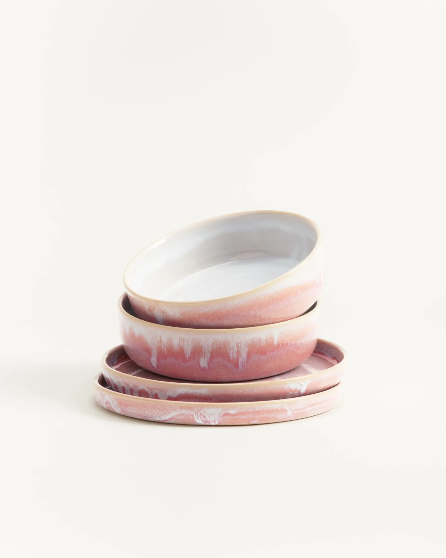 Cordoama Frühstücks-Set rosé 4-teilig