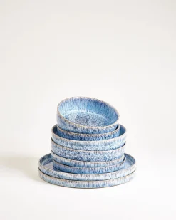 Cordoama Geschirr-Set blau 8-teilig