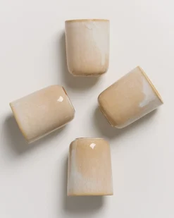 Cordoama - Set of 4 espresso cups sand