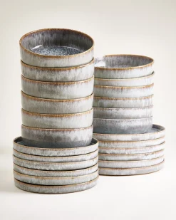 Cordoama - Tableware set gray 24 pieces