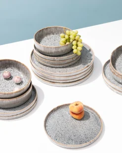 Cordoama - Tableware set gray 24 pieces