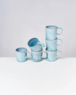Cordoama Tasse groß classic aqua 6er-Set