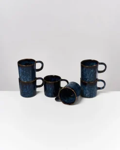 Cordoama Tasse groß classic dunkelblau 6er-Set