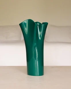 Duna vase L dark green