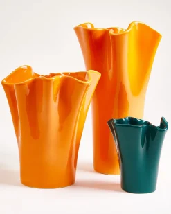 Duna - Vase M orange