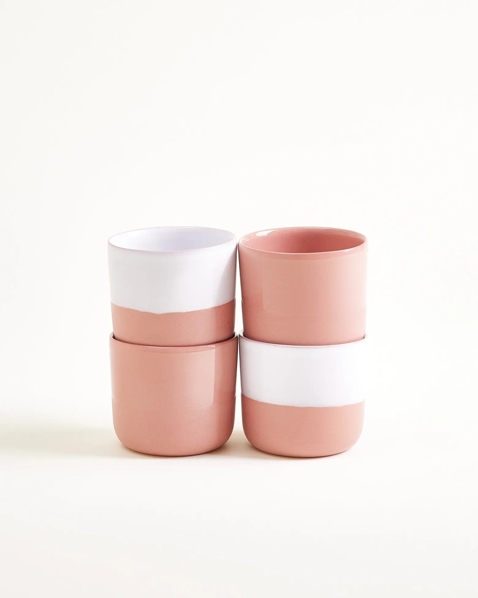 Dusty Rose - Small cup rosé Set of 4