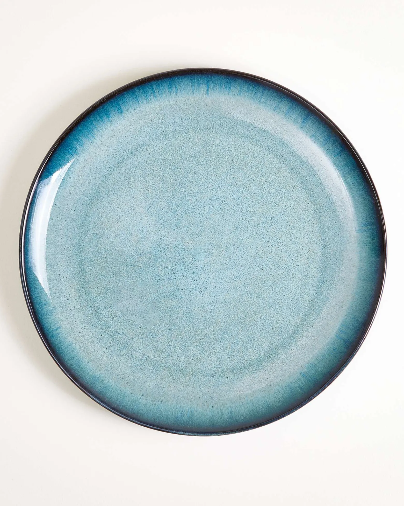 Geschirr-Set Soft Tide aqua grünblau 16-teilig
